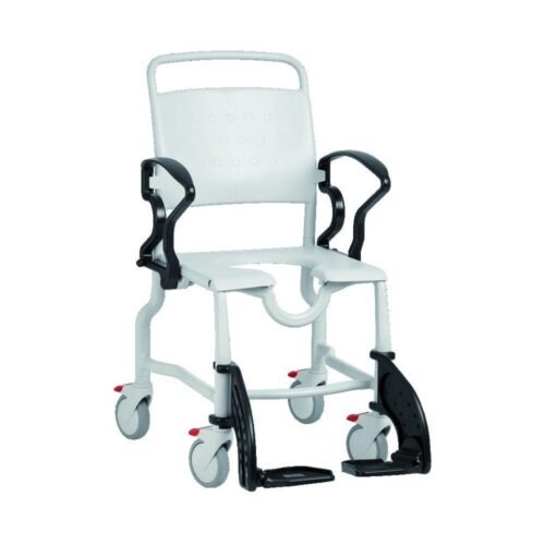 Rebotec Erfurt Shower Chair with 5-inch Castors