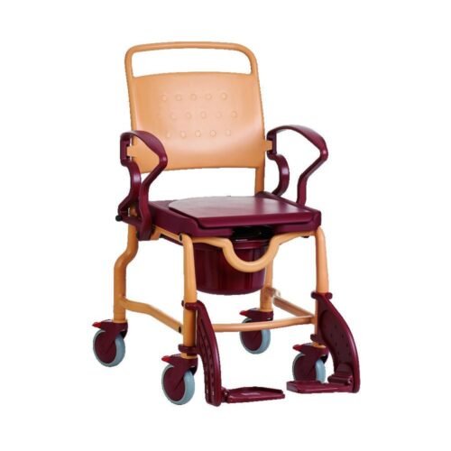 Rebotec Berlin Shower-Commode Chair (5-inch Castors)